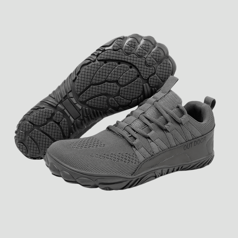 Wide - Fit Barefoot Walking Shoes – Breathable Design with Grippy Outsole - Bush Range
