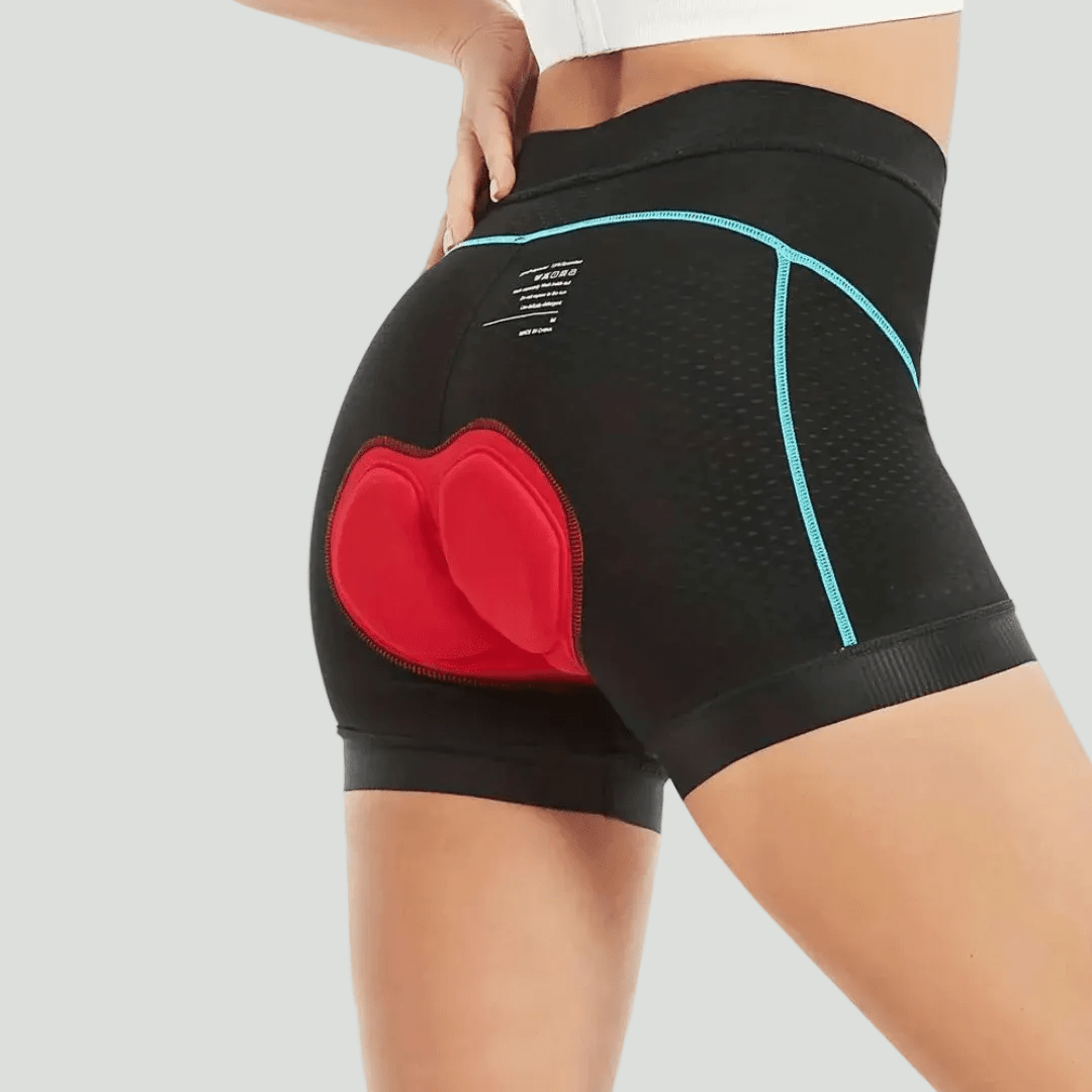 Women’s Breathable Cycling Shorts – Gel - Padded Supportive Fit - Bush Range