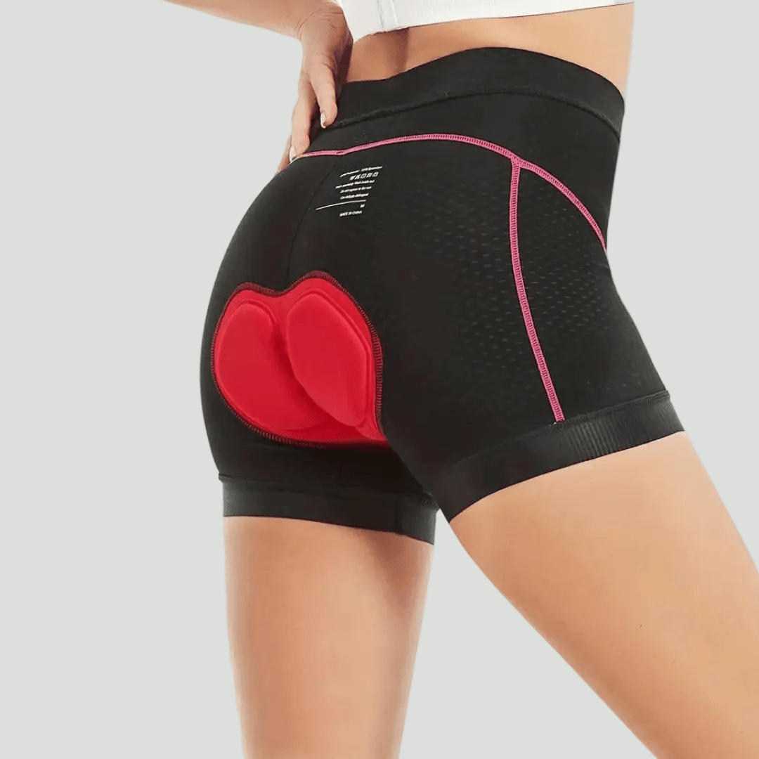 Women’s Breathable Cycling Shorts – Gel - Padded Supportive Fit - Bush Range