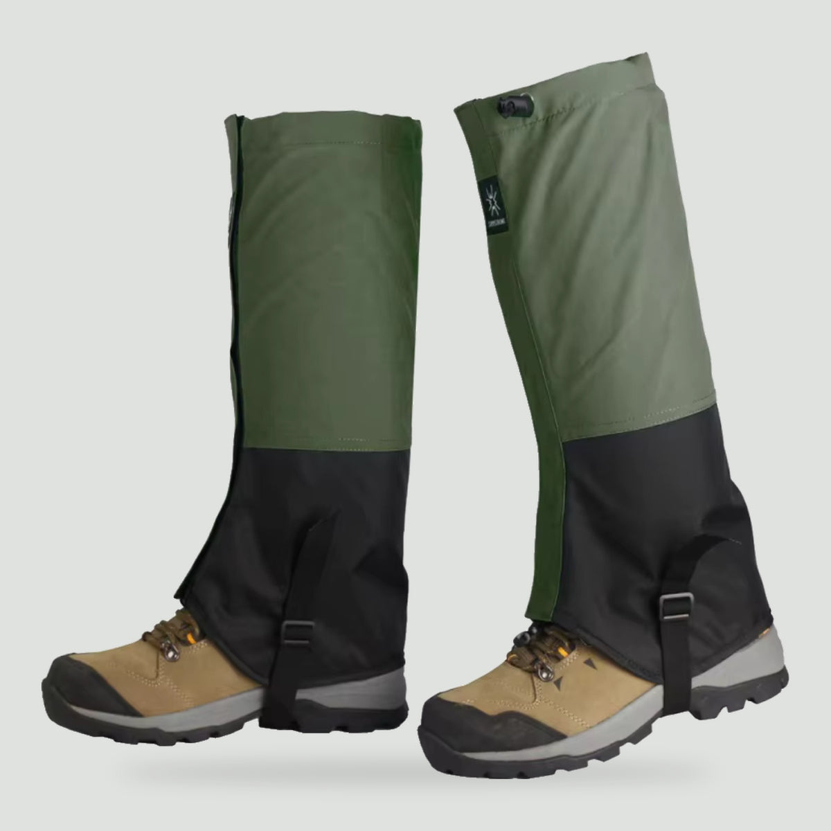 Hiking gaiters in Olive Green