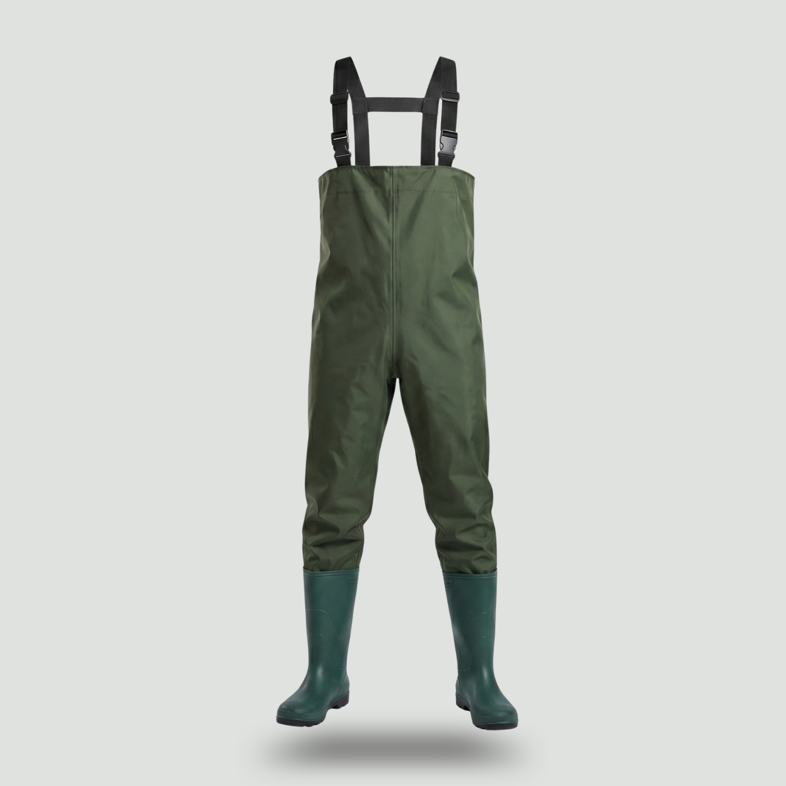 Fishing Waders with Integrated Boots