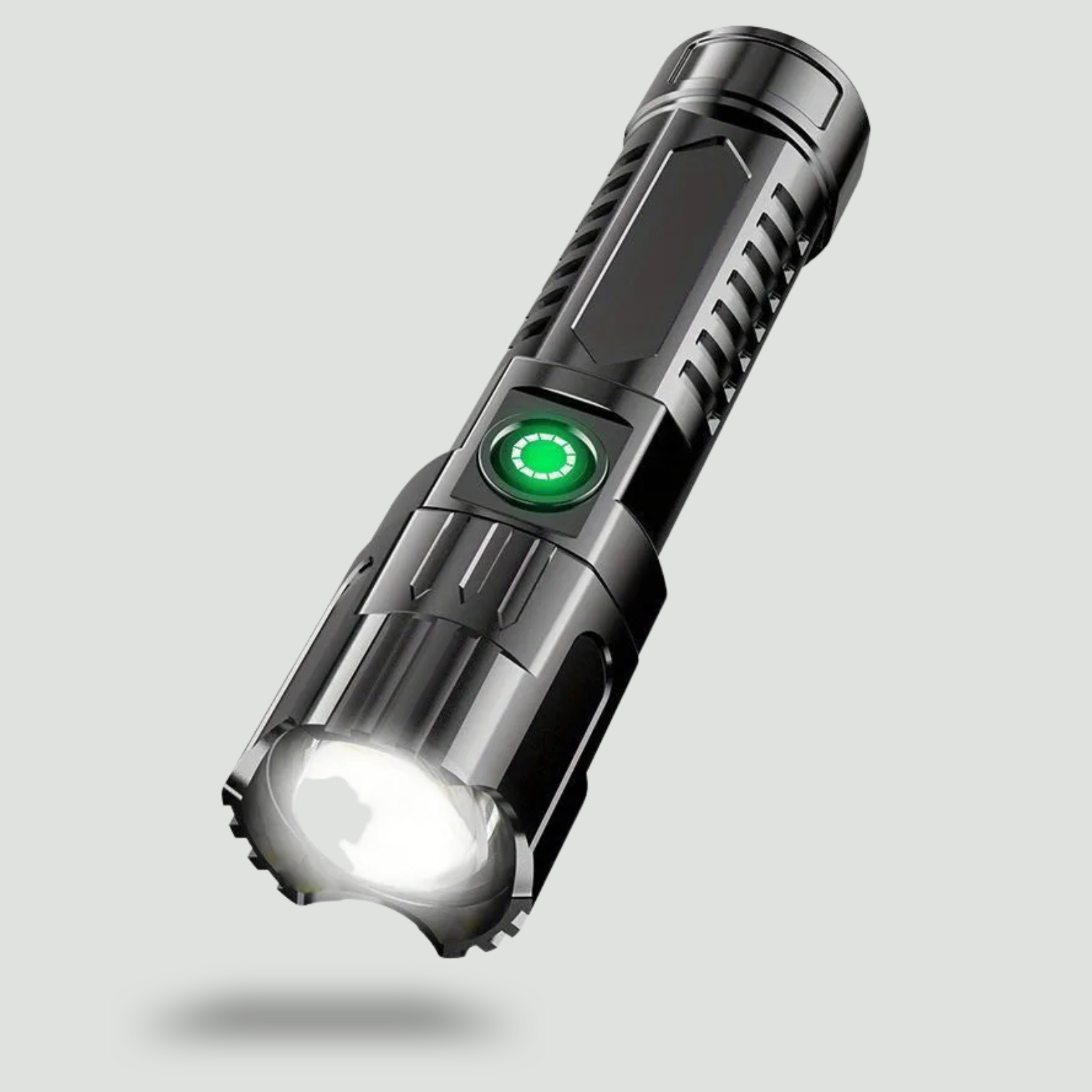 LED Long-Range Zoom Torch – USB Rechargeable Utility Torch