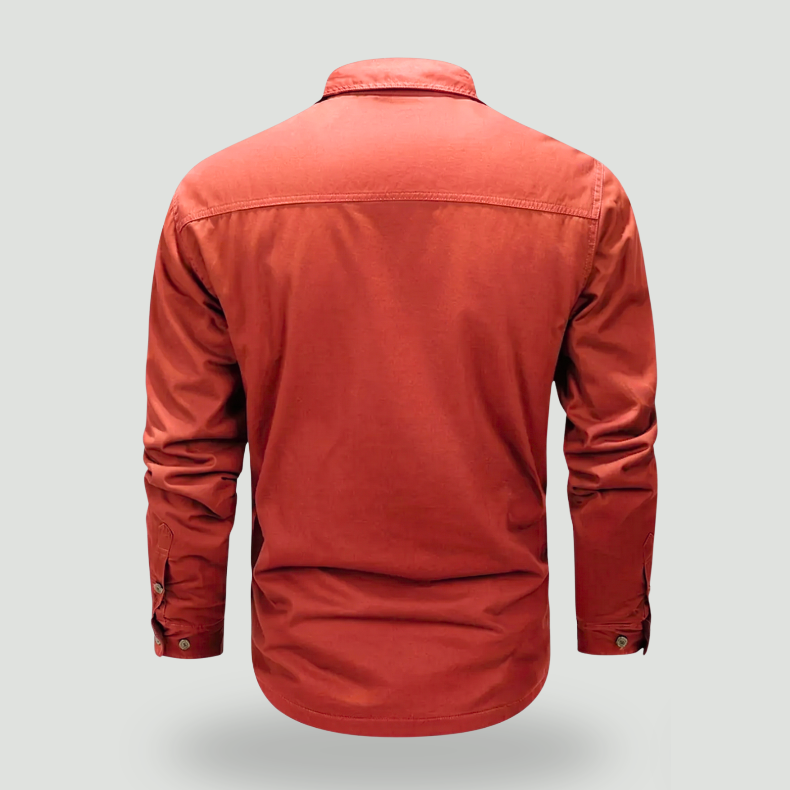 Lightweight Long-Sleeve Outdoor Shirt – Durable Cotton-Blend for Active Use