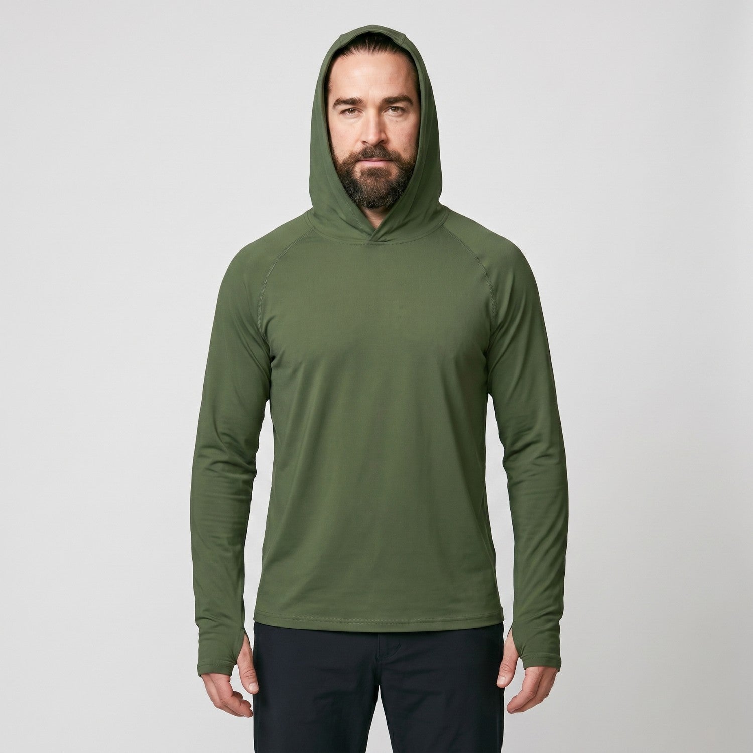 Men’s UPF 50+ Sun Hoodie – Lightweight Quick Dry Design