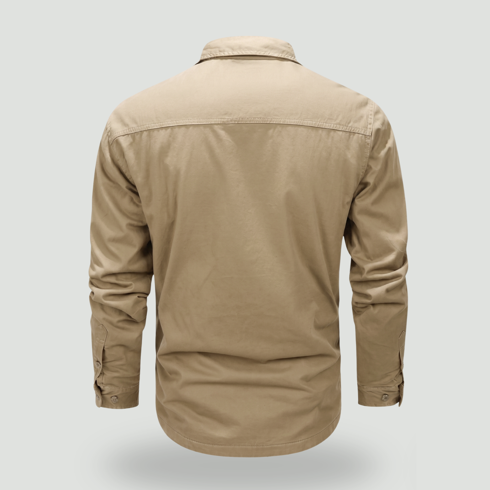 Lightweight Long-Sleeve Outdoor Shirt – Durable Cotton-Blend for Active Use
