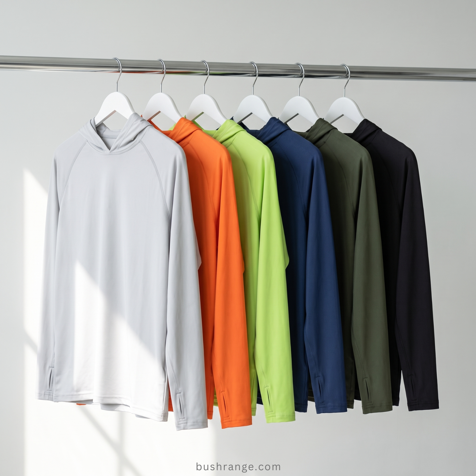 Men’s UPF 50+ Sun Hoodie – Lightweight Quick Dry Design