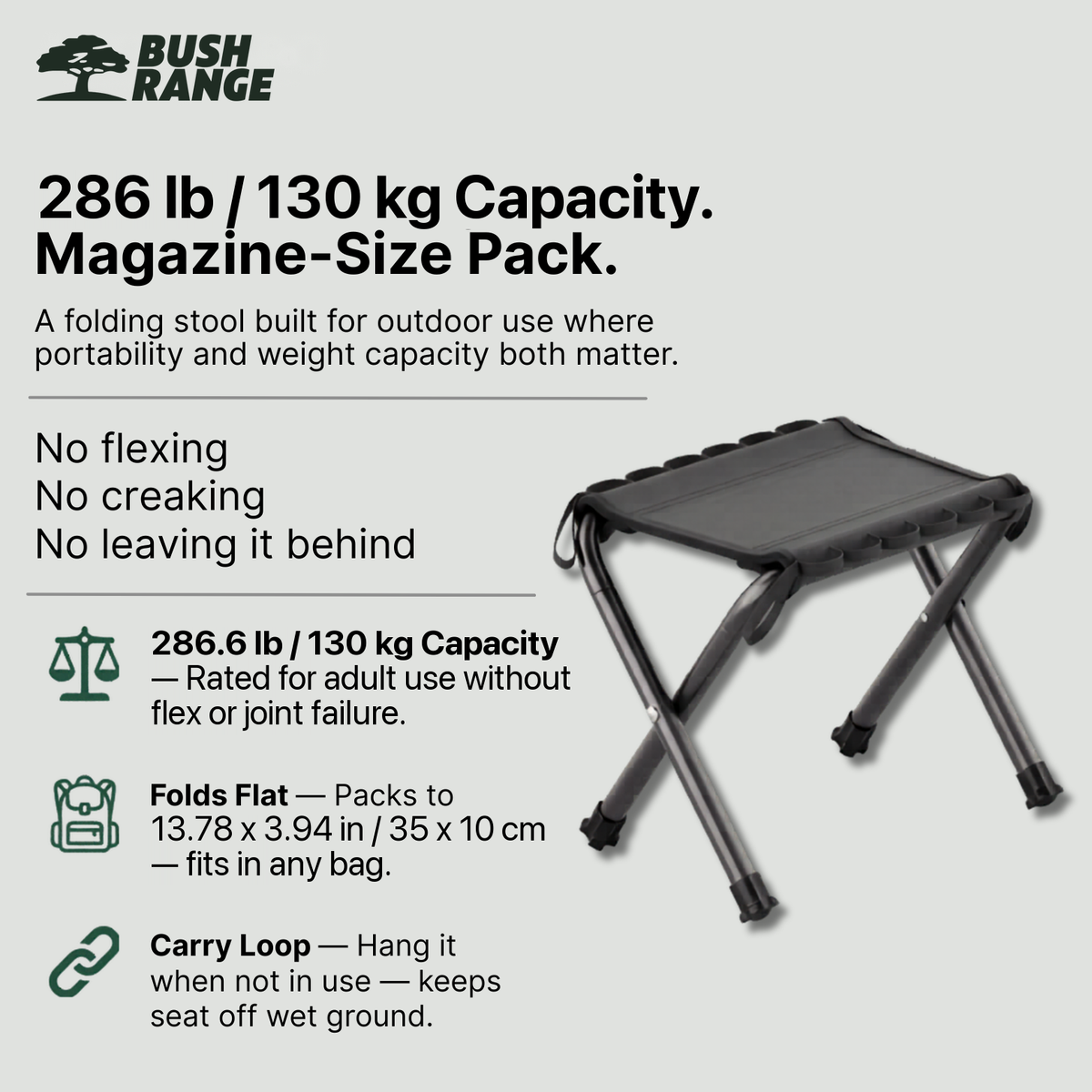 Folding Camping Stool - image 6
