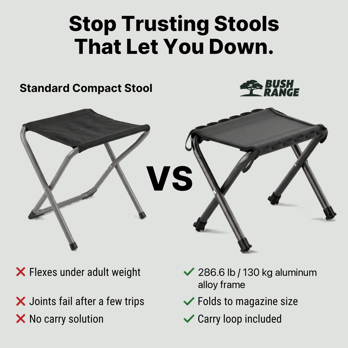 Folding Camping Stool - image 7