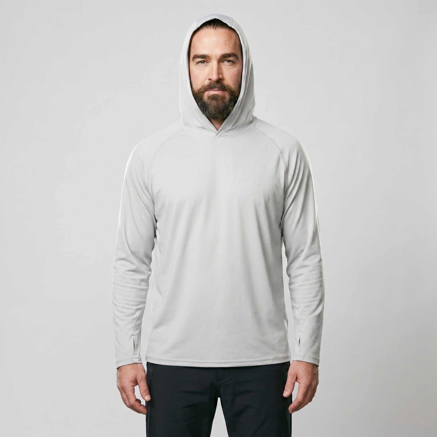 Men’s UPF 50+ Sun Hoodie – Lightweight Quick Dry Design
