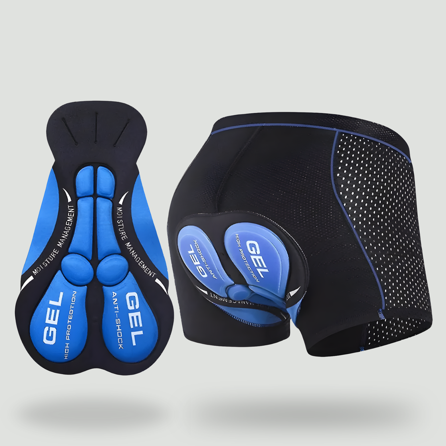 Padded Breathable Cycling Undershorts – Gel Support Base Layer