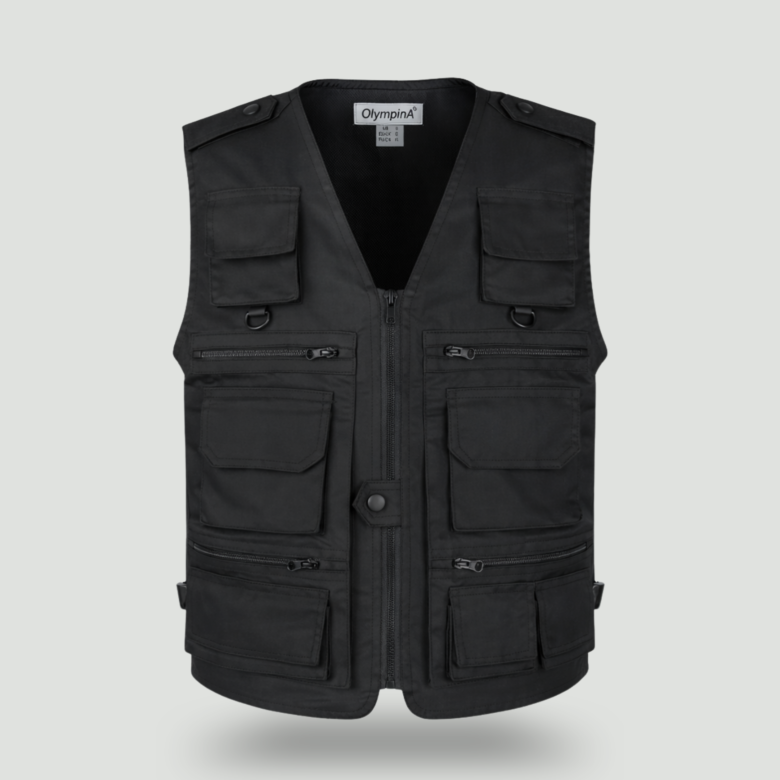 Men’s Camouflage Outdoor Vest – Multi Pocket Utility Design