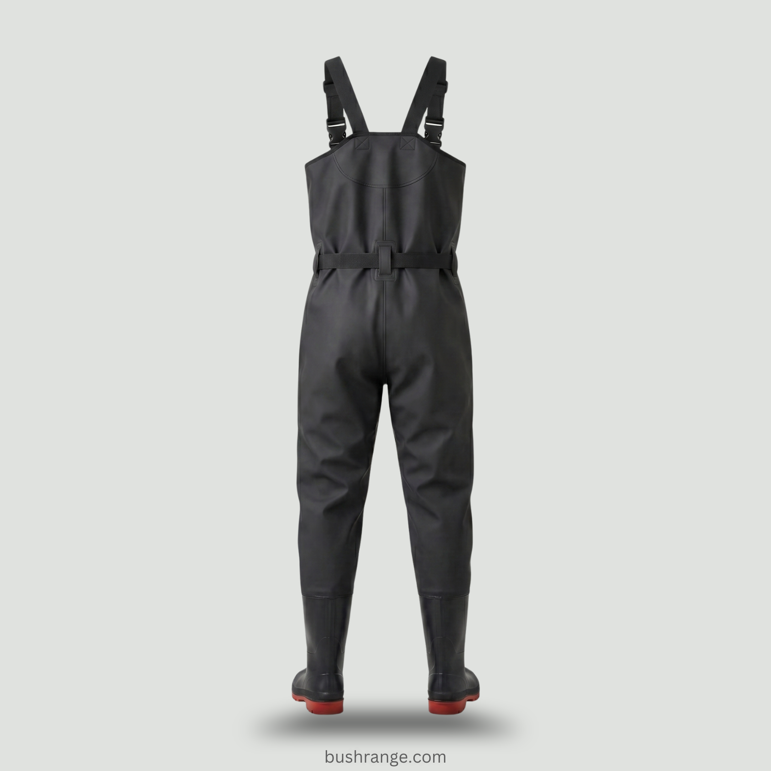 Unisex Fishing Wading Pants – Half Waders with Integrated Water Shoes