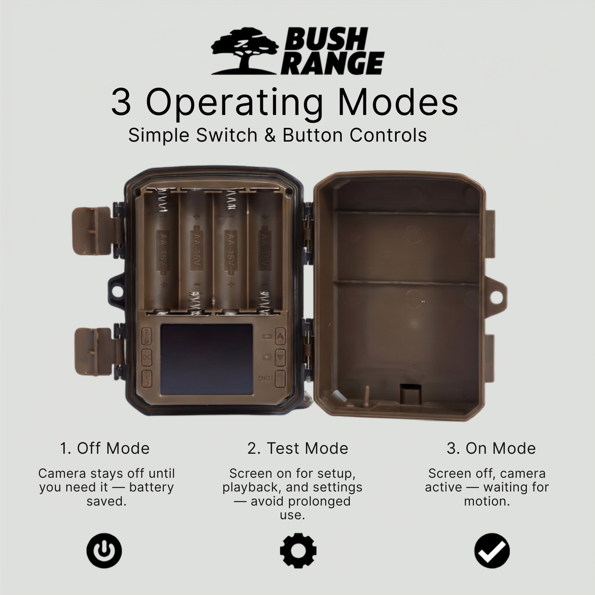 Compact Trail Camera – 720p HD Motion-Activated Wildlife Monitoring
