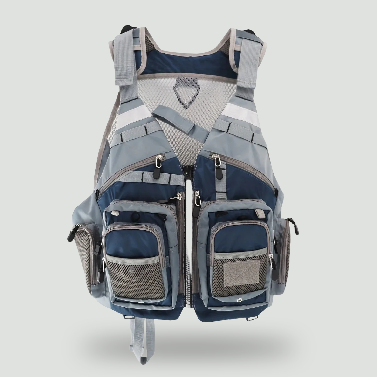 Men’s Multi-Pocket Outdoor Vest – Breathable Design for Fishing
