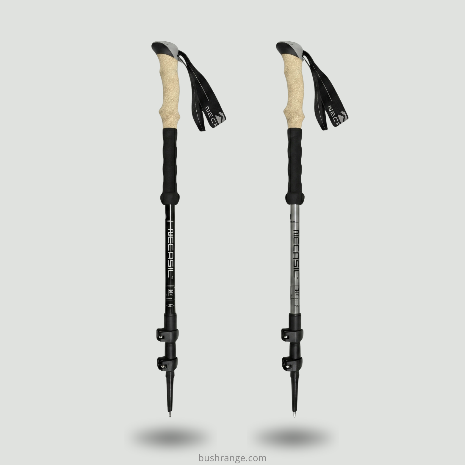 Shock Absorbing Trekking Pole – Adjustable Aluminium Support