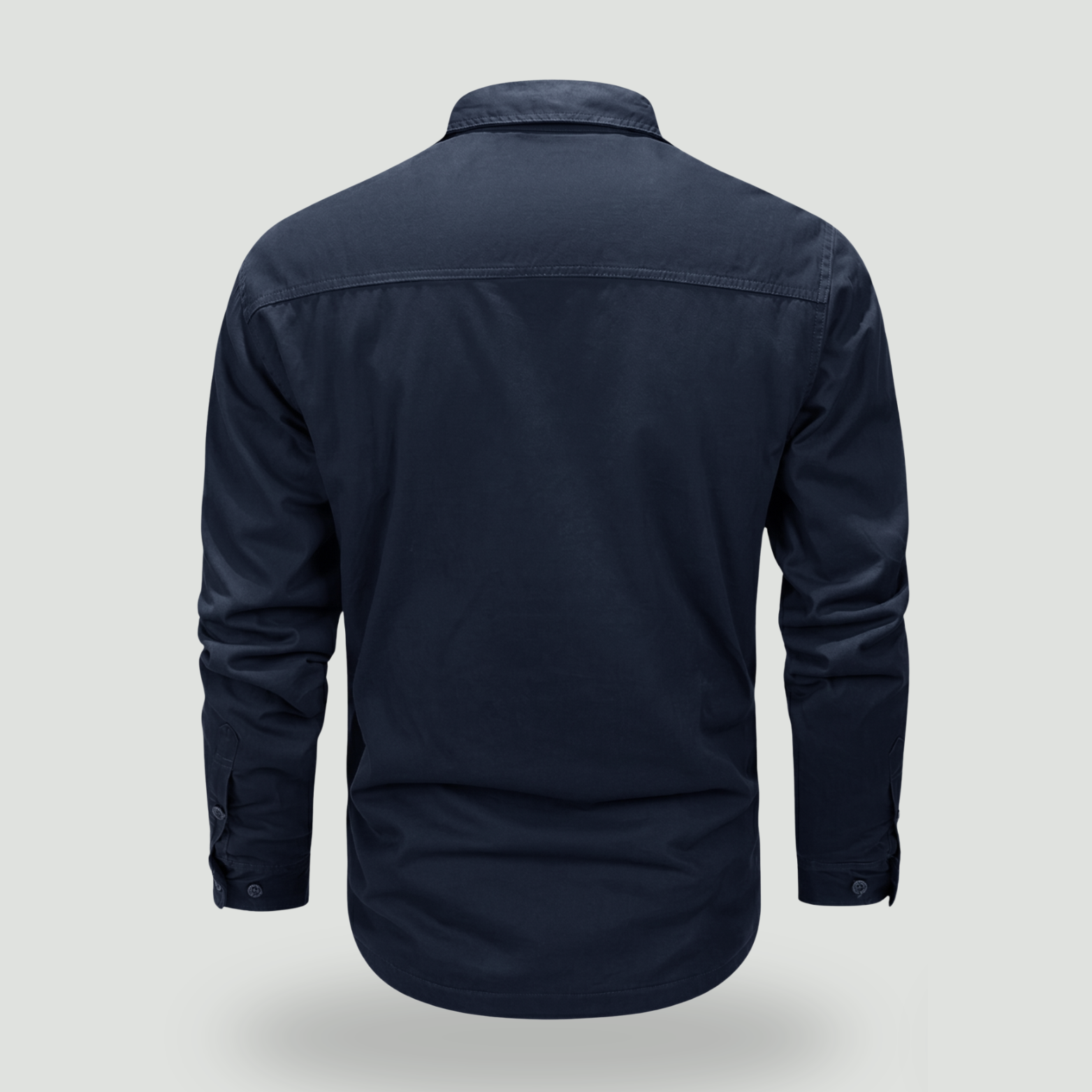 Lightweight Long-Sleeve Outdoor Shirt – Durable Cotton-Blend for Active Use