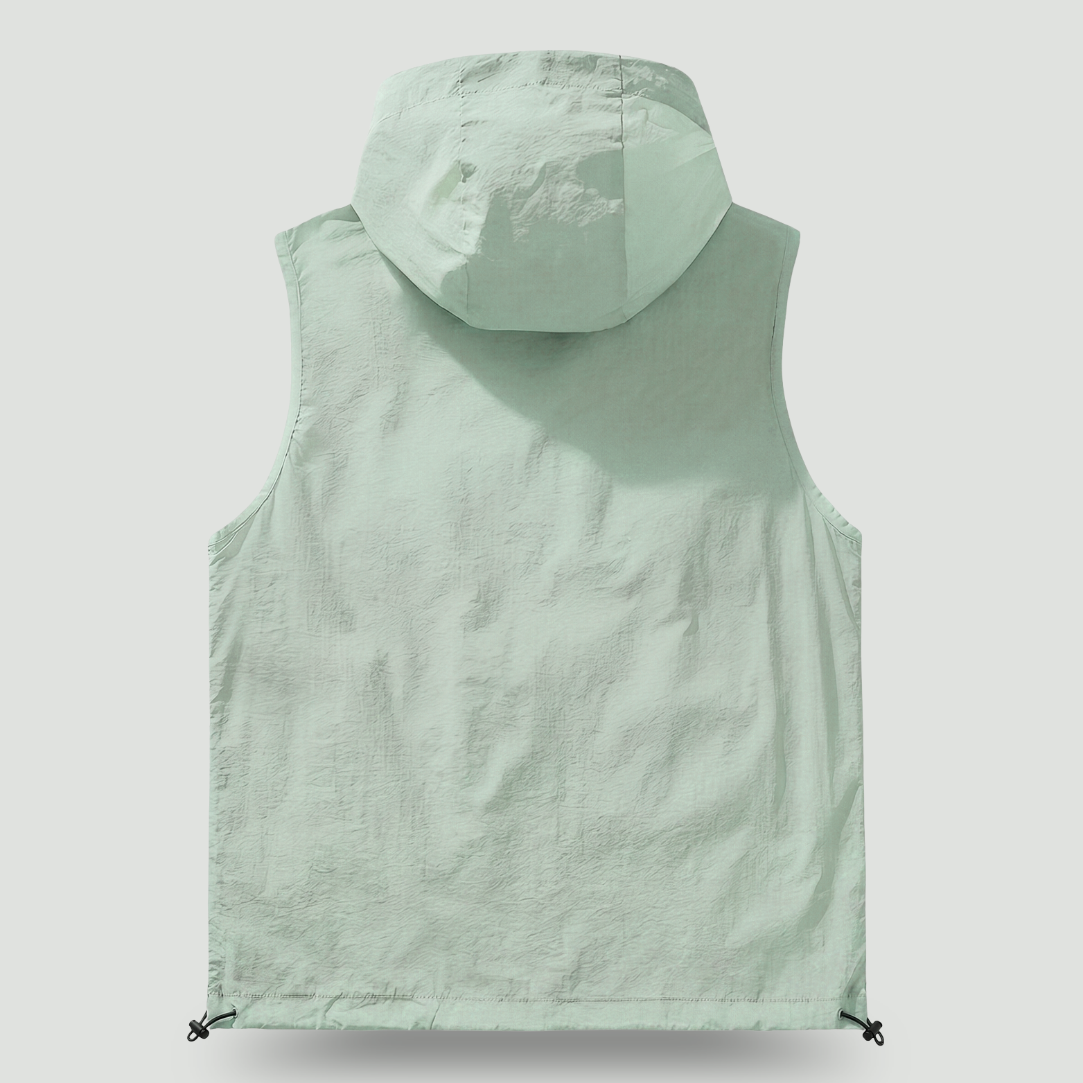 Lightweight Hooded Sleeveless Fishing Vest – Summer Outdoor Layer
