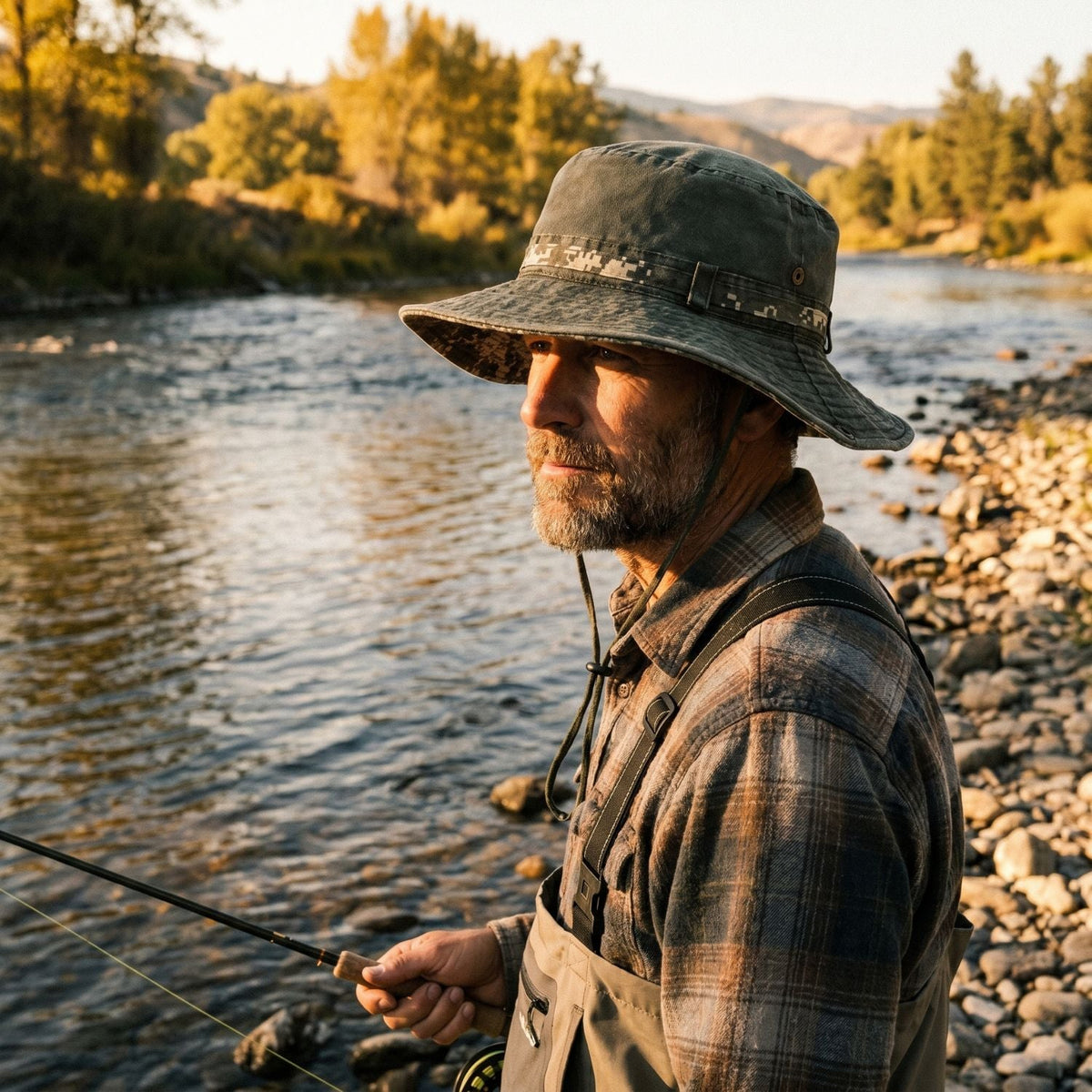 Wide Brim Bucket Hat - image 6