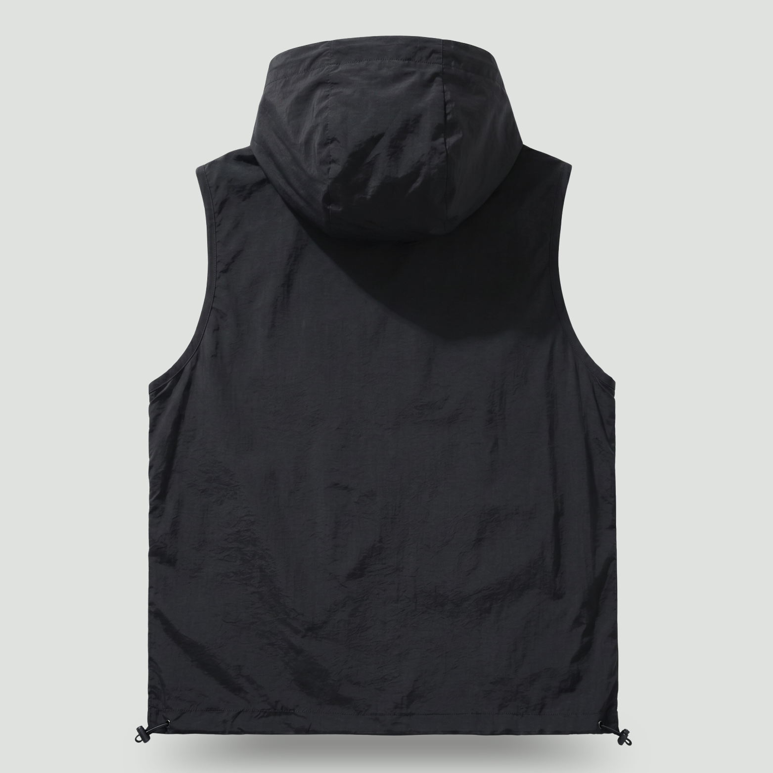 Lightweight Hooded Sleeveless Fishing Vest – Summer Outdoor Layer