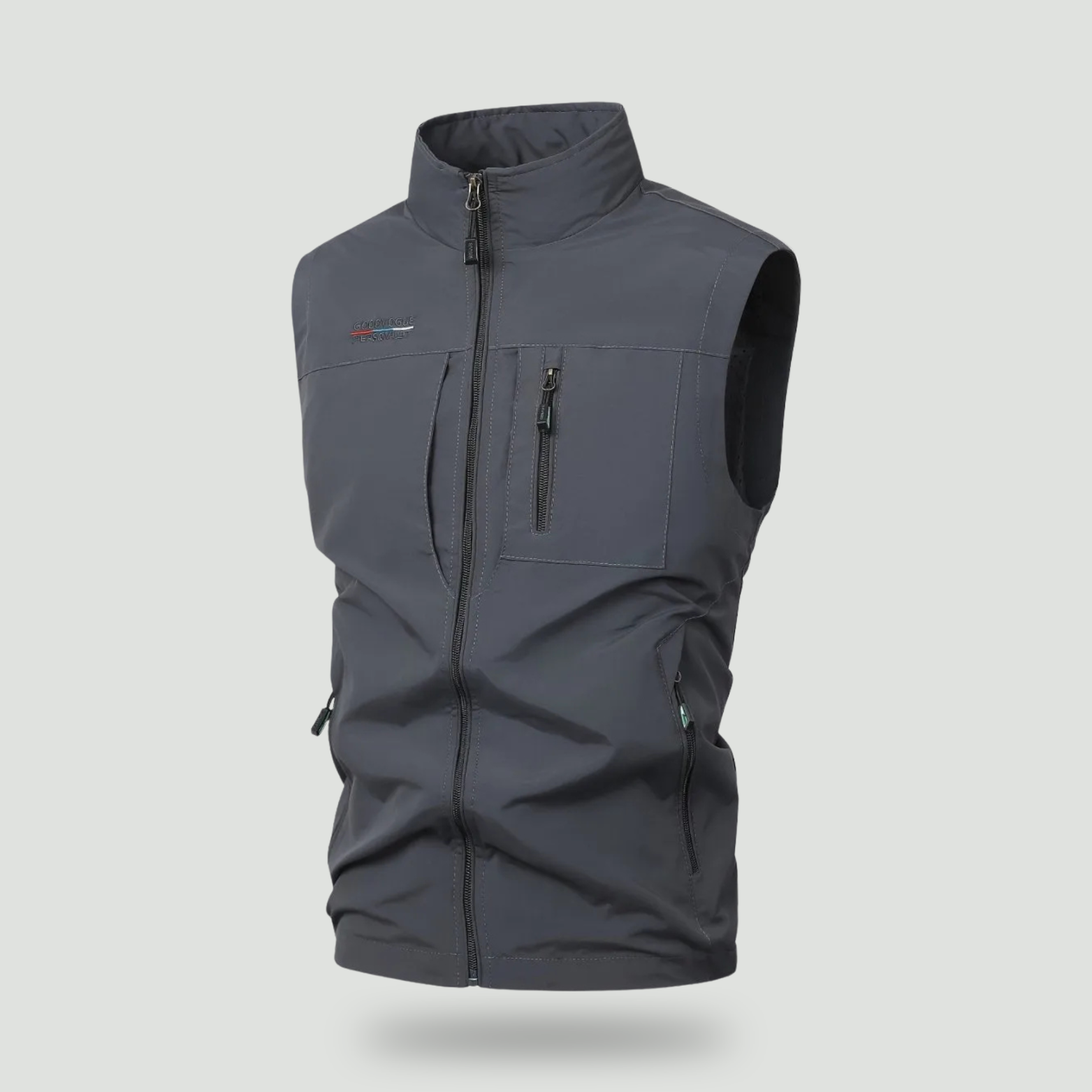 Lightweight Multi-Pocket Outdoor Vest – Quick-Dry Layer for Hiking and Travel