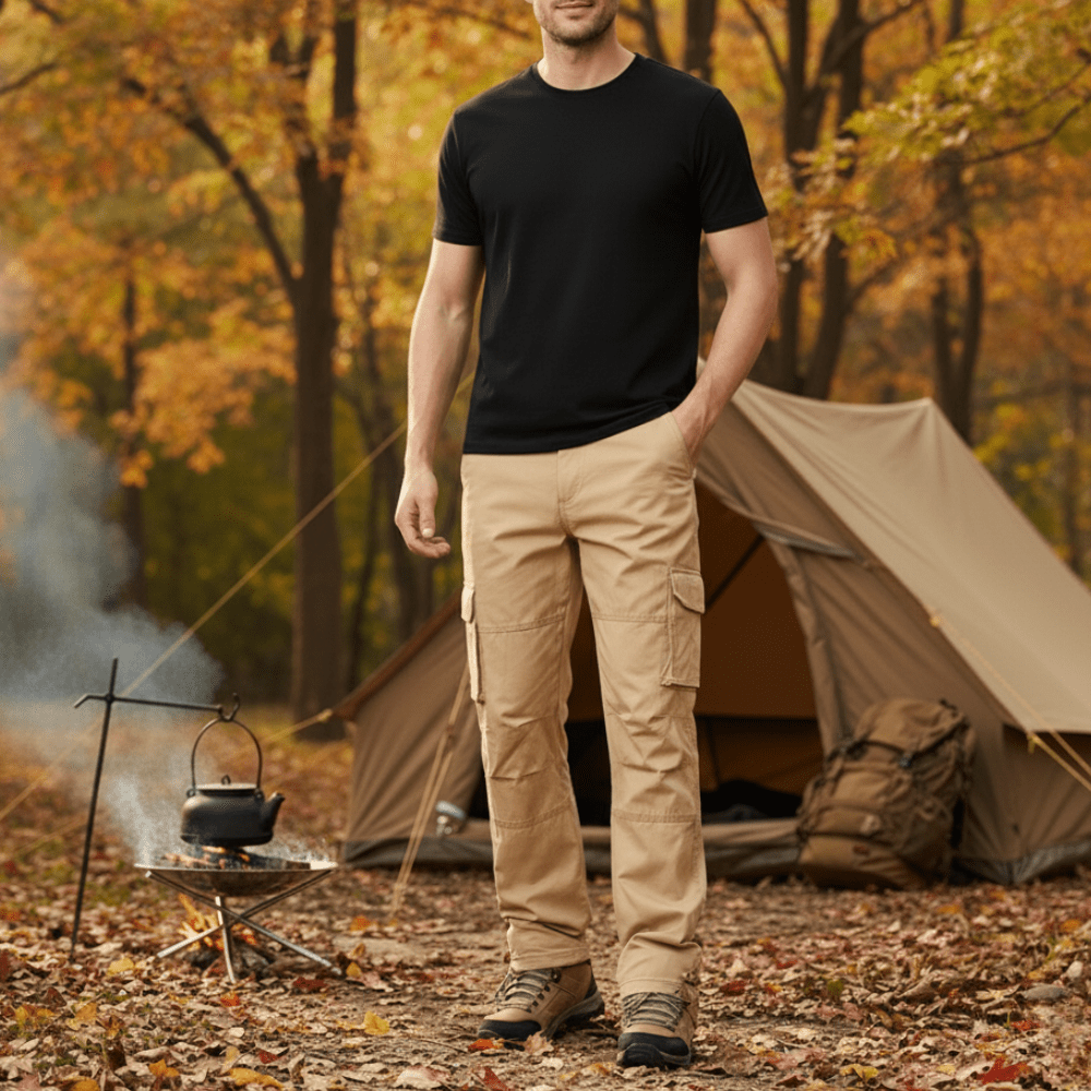 Breathable Hiking Trousers – Cargo Pocket Design for Outdoor Use - Bush Range