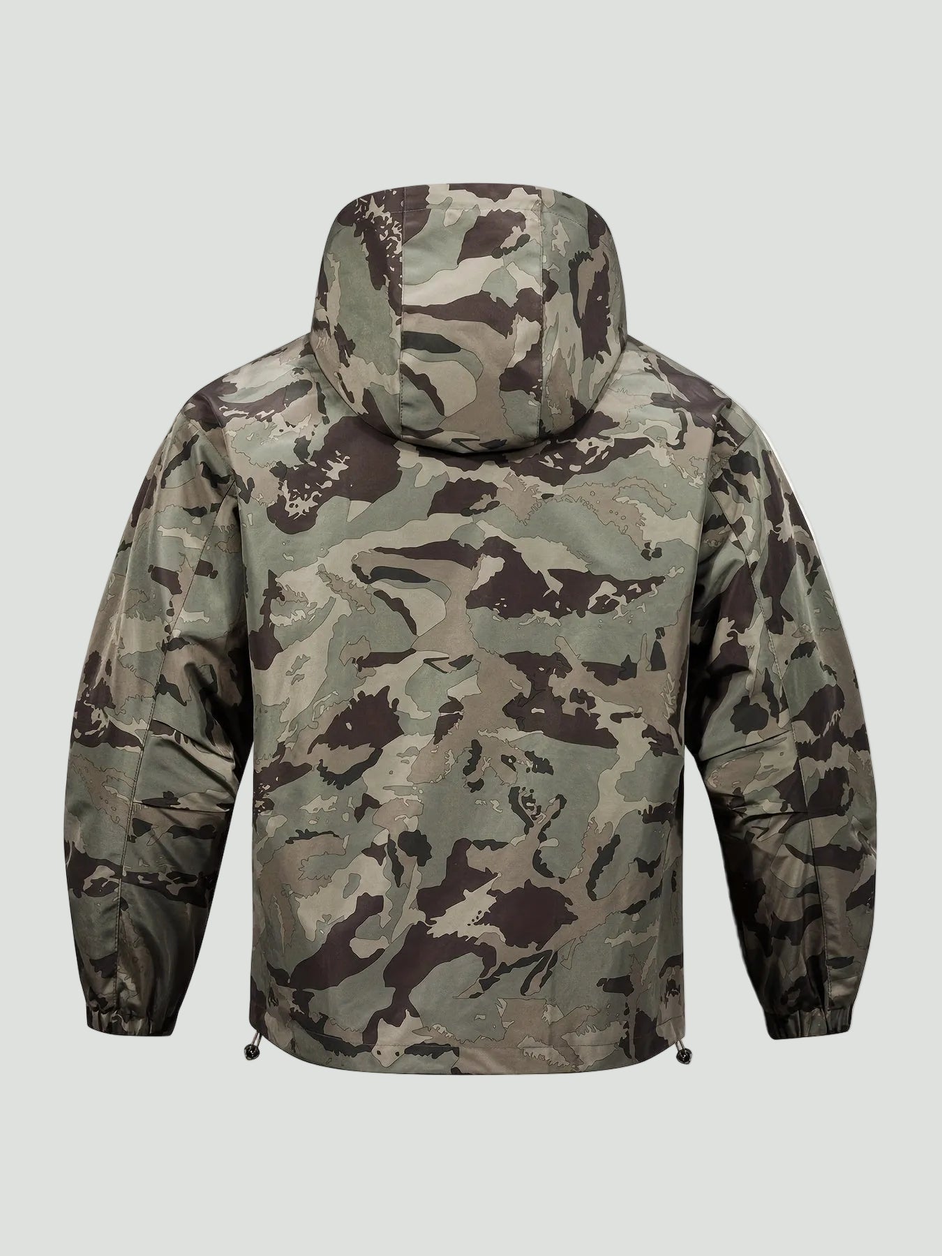 Camouflage Hooded Jacket – Functional Design with Large Pockets - Bush Range