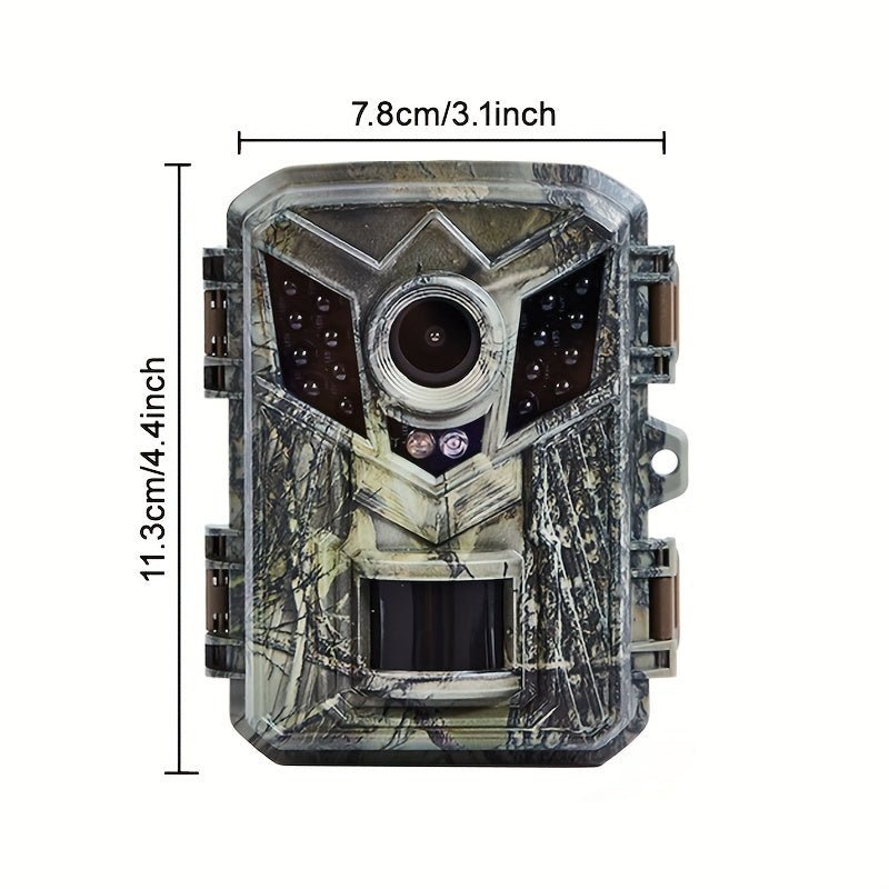 Compact Trail Camera – 720p HD Motion - Activated Wildlife Monitoring - Bush Range