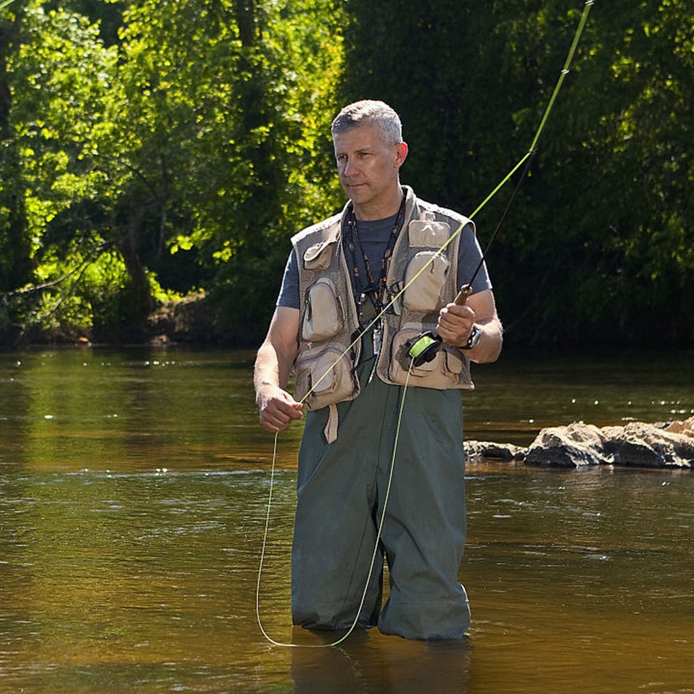 Fishing Waders with Integrated Boots - Bush Range