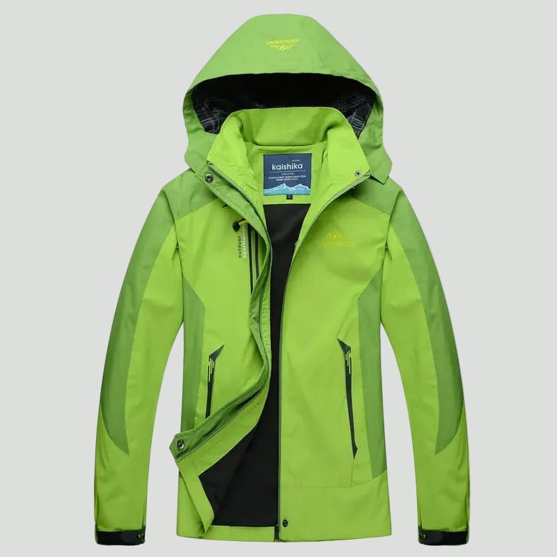 Insulated Rain Jacket – Water - Resistant Outdoor Layer for Cool Conditions - Bush Range
