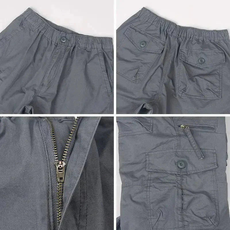Lightweight Loose - Fit Cargo Shorts – Multi - Pocket Outdoor Wear - Bush Range