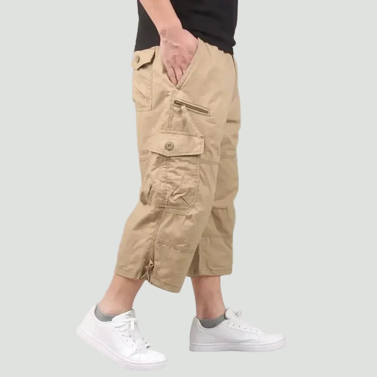 Lightweight Loose - Fit Cargo Shorts – Multi - Pocket Outdoor Wear - Bush Range