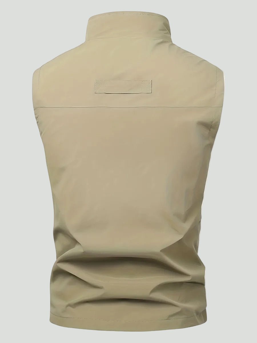 Lightweight Multi - Pocket Outdoor Gilet – Quick - Dry Layer for Active Use - Bush Range