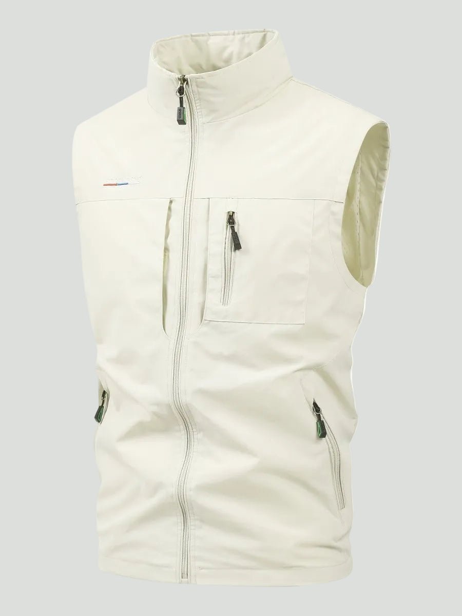 Lightweight Multi - Pocket Outdoor Gilet – Quick - Dry Layer for Active Use - Bush Range