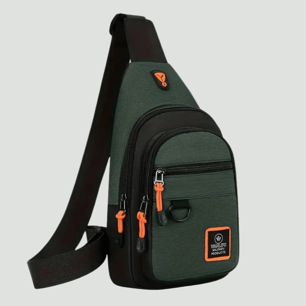 Lightweight Outdoor Crossbody Bag – Water Resistant Utility Carry - Bush Range
