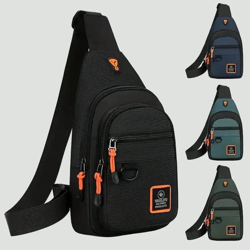 Lightweight Outdoor Crossbody Bag – Water Resistant Utility Carry - Bush Range