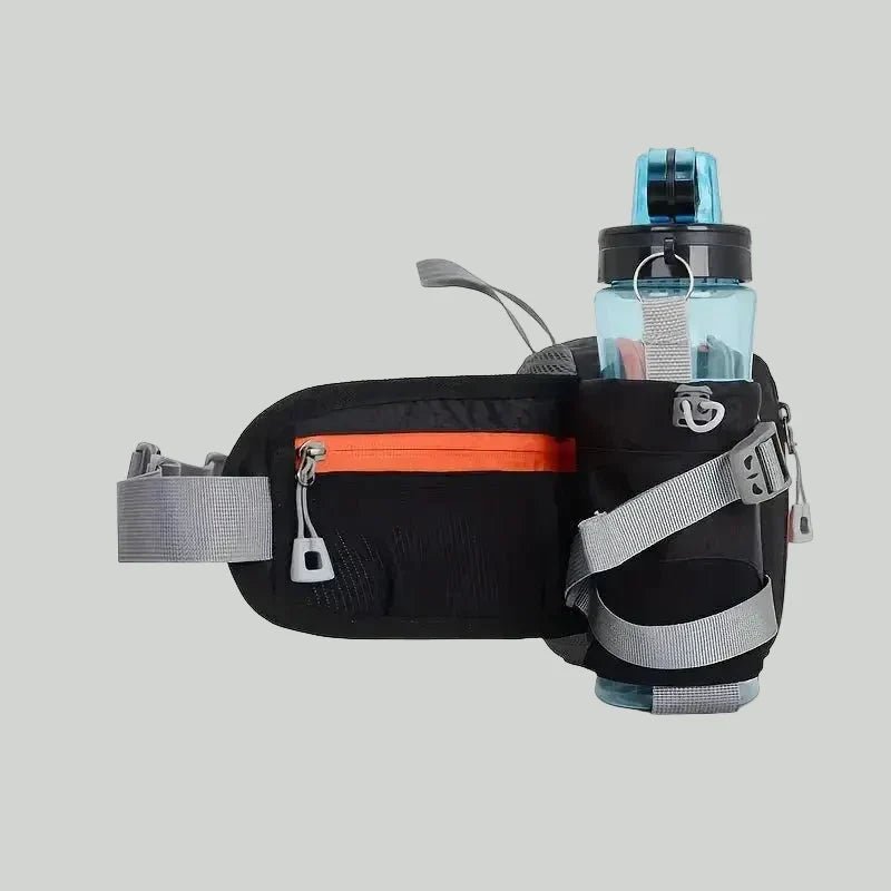 Lightweight Water Resistant Outdoor Waist Pack – Bottle Holder Design - Bush Range