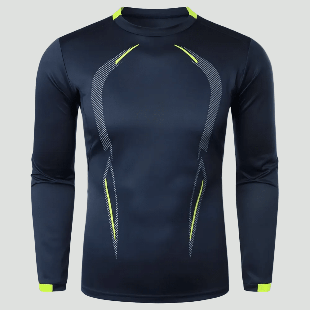 Men’s Breathable Long Sleeve Outdoor T Shirt – Lightweight Trail Layer - Bush Range