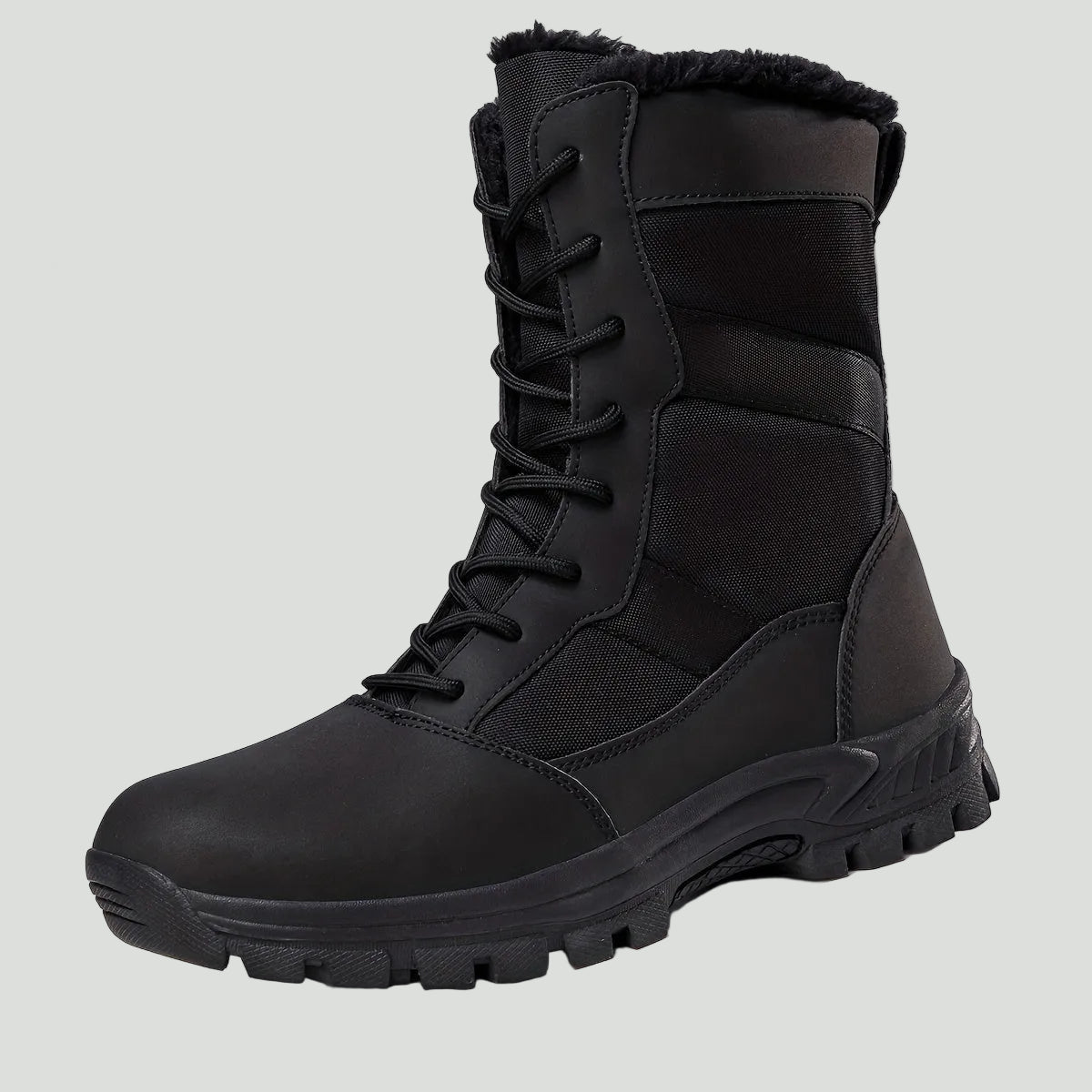 Men’s Camo Hiking Boots – Breathable High - Top Design with Lace - Up Support - Bush Range