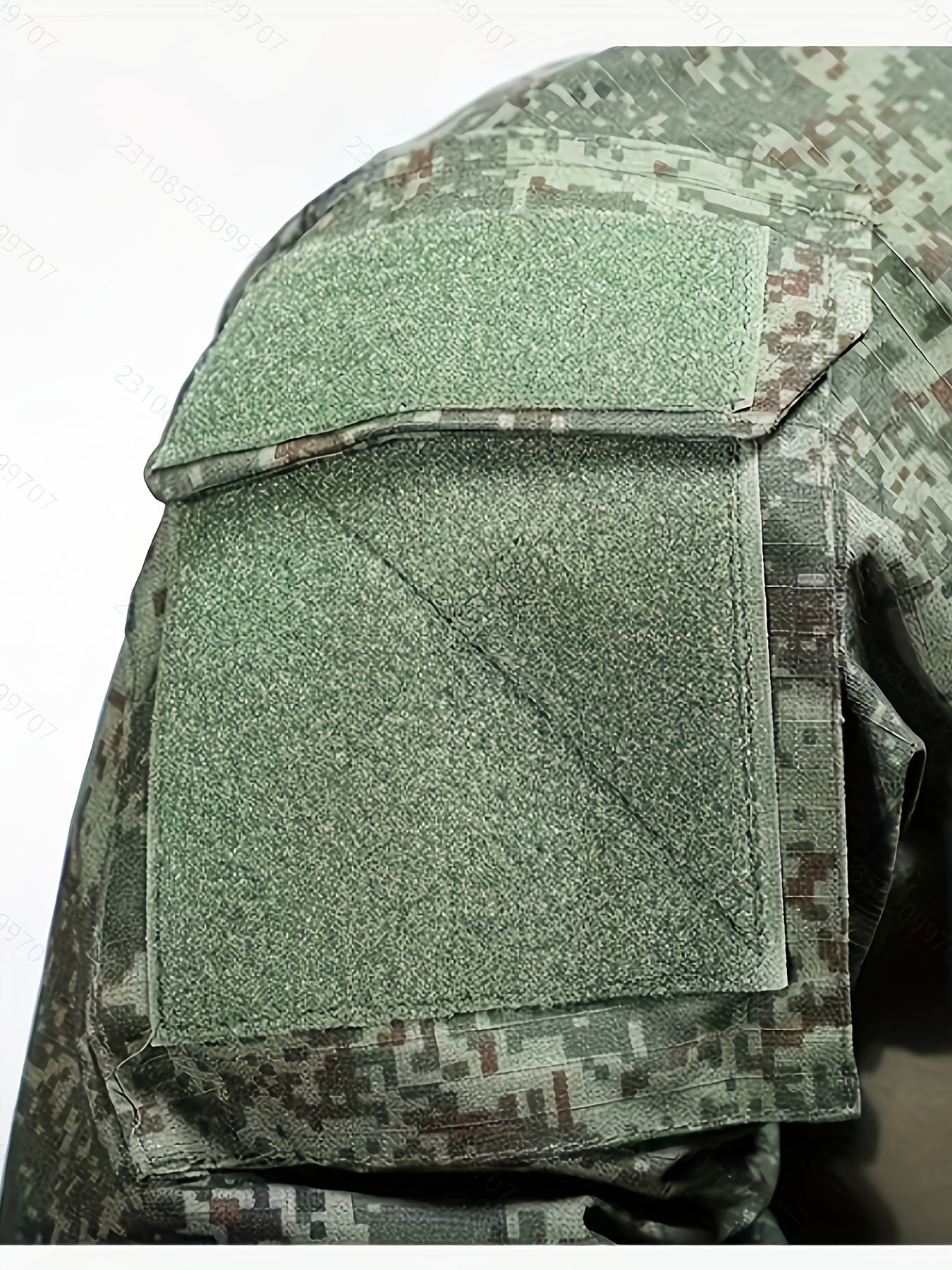 Men’s Camouflage Tactical Long Sleeve Shirt – Half Zip Outdoor Layer - Bush Range