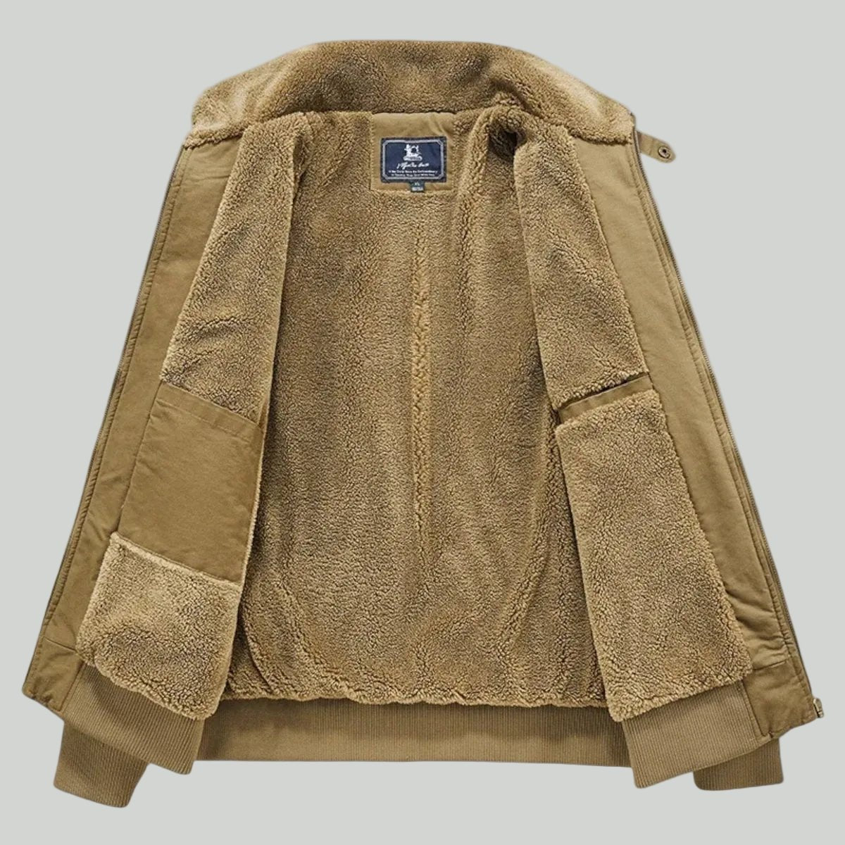 Men’s Durable Outdoor Jacket – Insulated Layer for Cold Weather Use - Bush Range