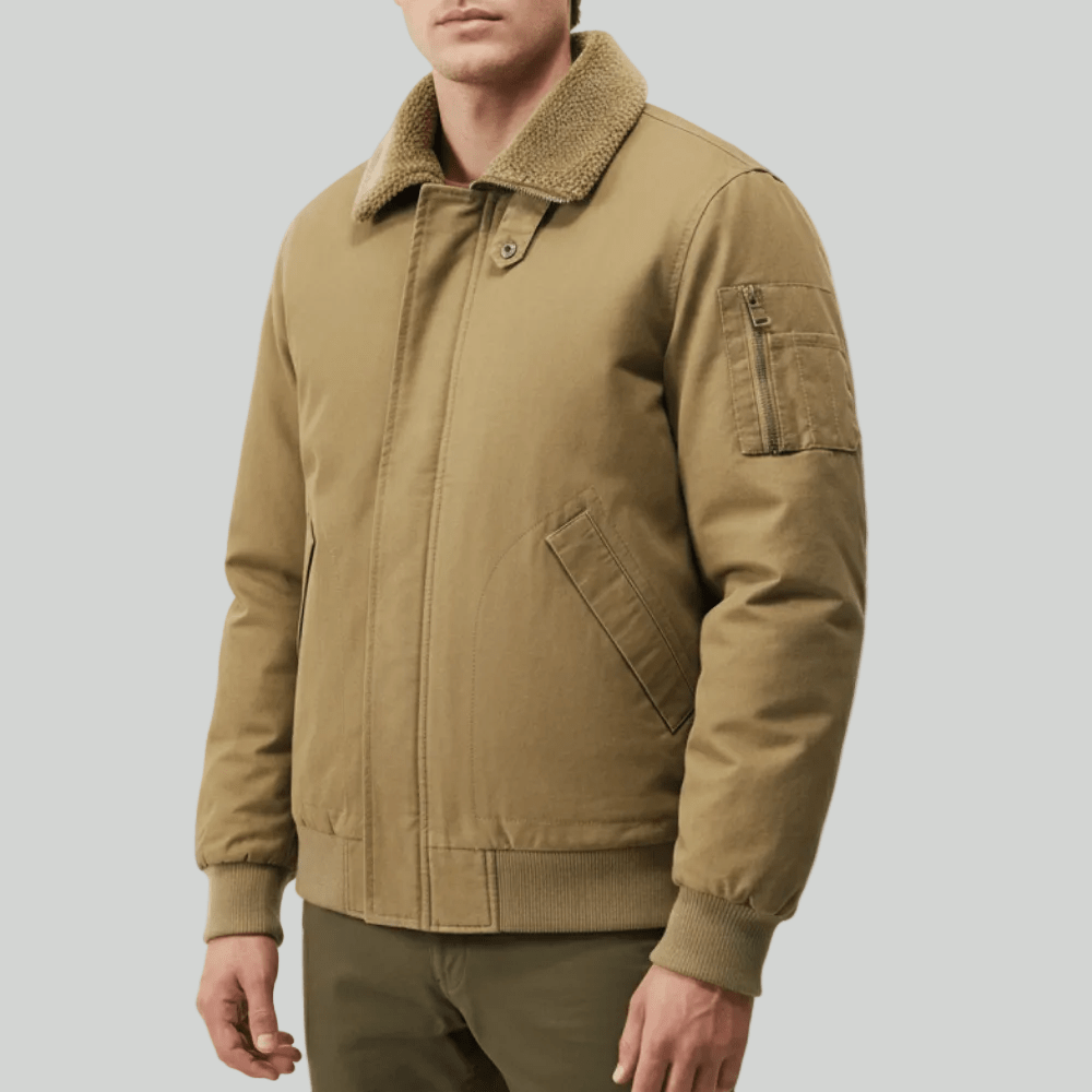 Men’s Durable Outdoor Jacket – Insulated Layer for Cold Weather Use - Bush Range