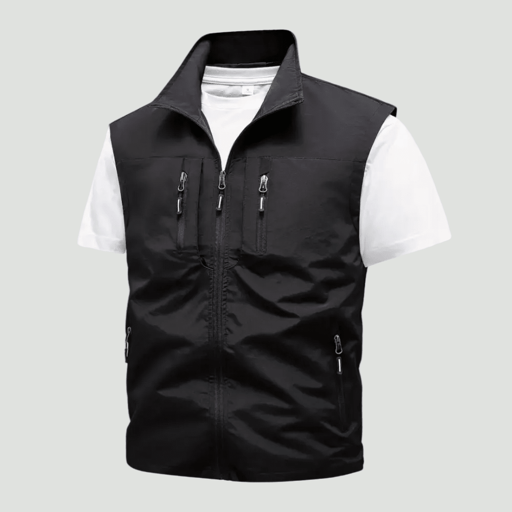 Men’s Fishing Gilet | Lightweight Wind Protection for Outdoor Use - Bush Range