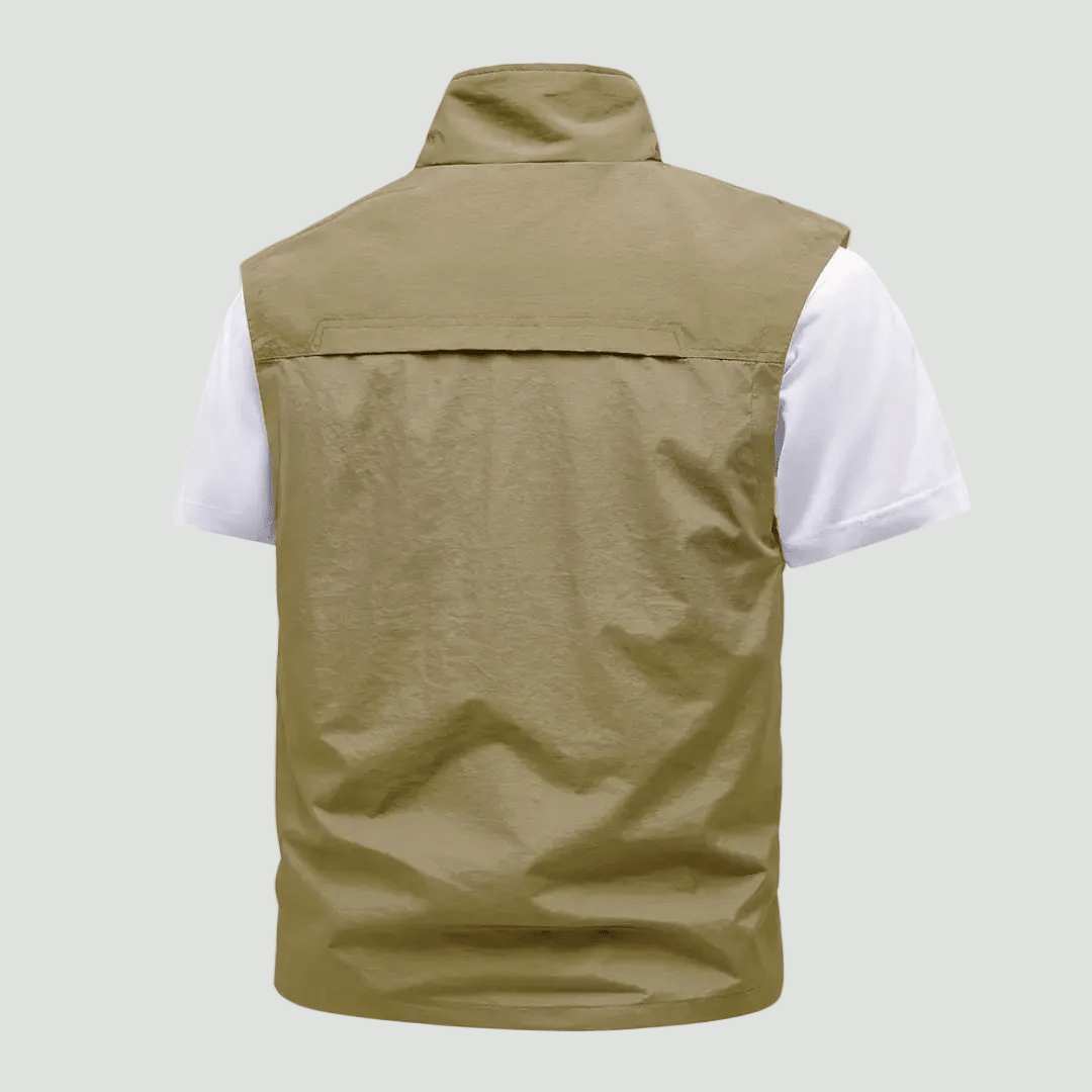 Men’s Fishing Gilet | Lightweight Wind Protection for Outdoor Use - Bush Range