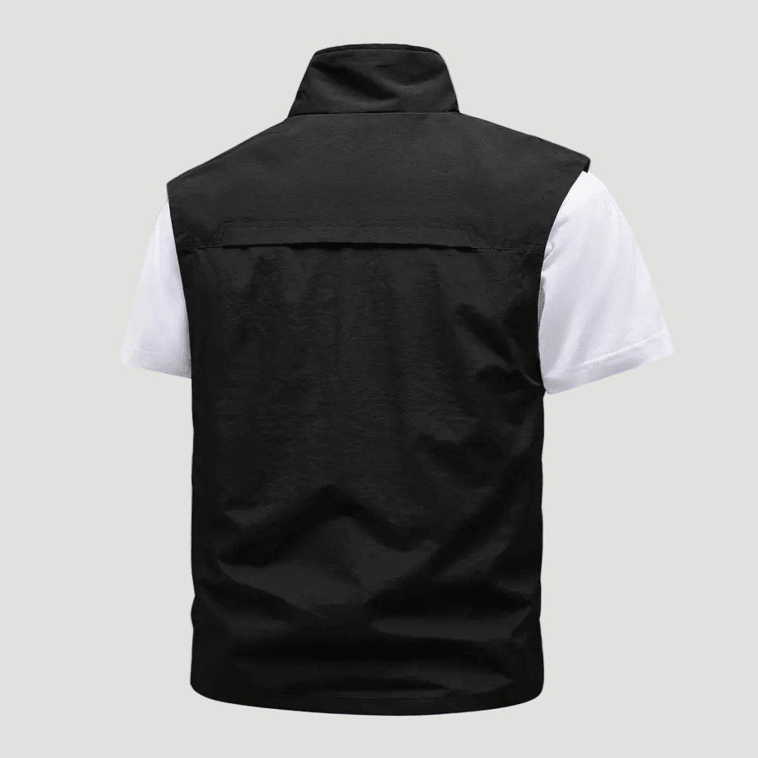 Men’s Fishing Gilet | Lightweight Wind Protection for Outdoor Use - Bush Range