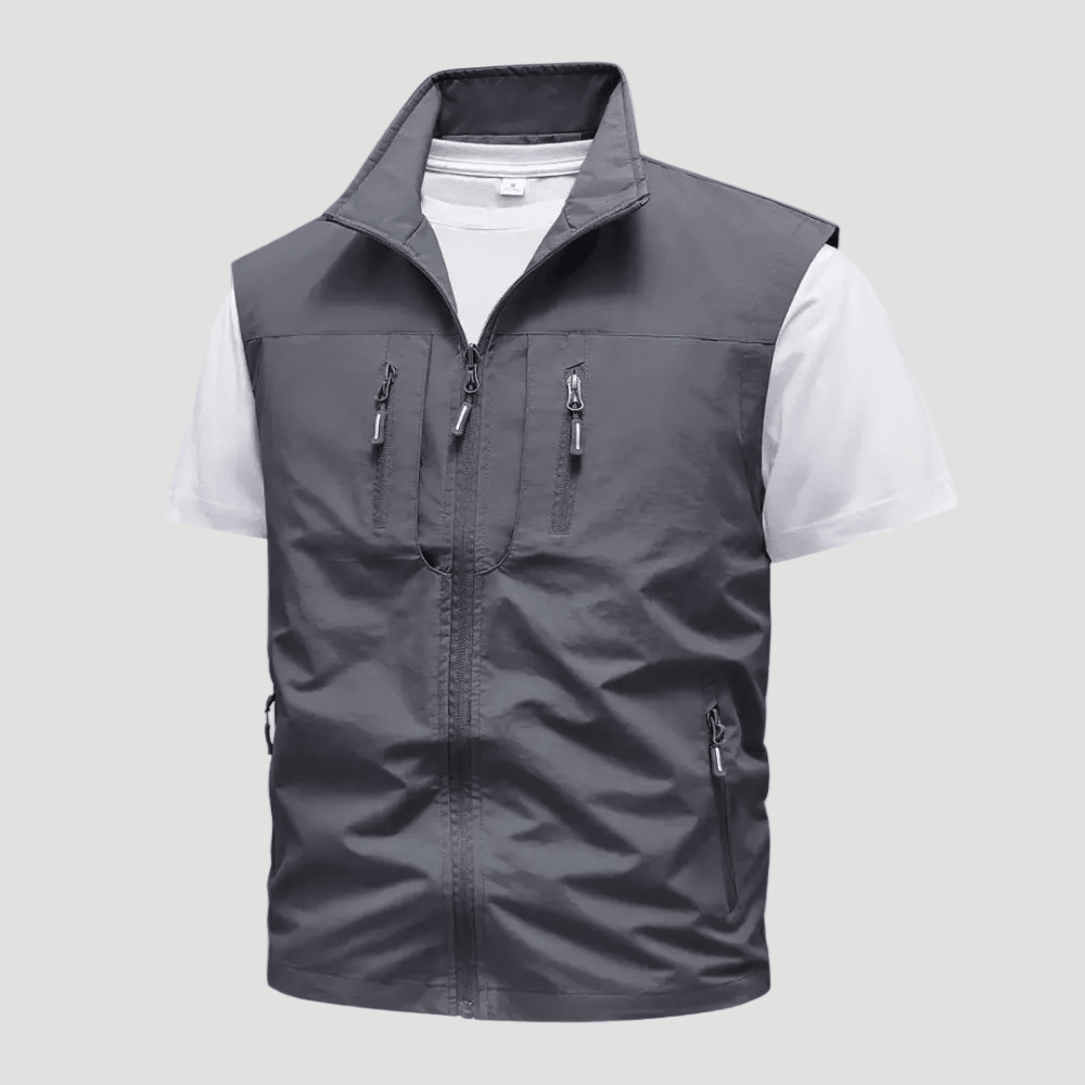 Men’s Fishing Gilet | Lightweight Wind Protection for Outdoor Use - Bush Range