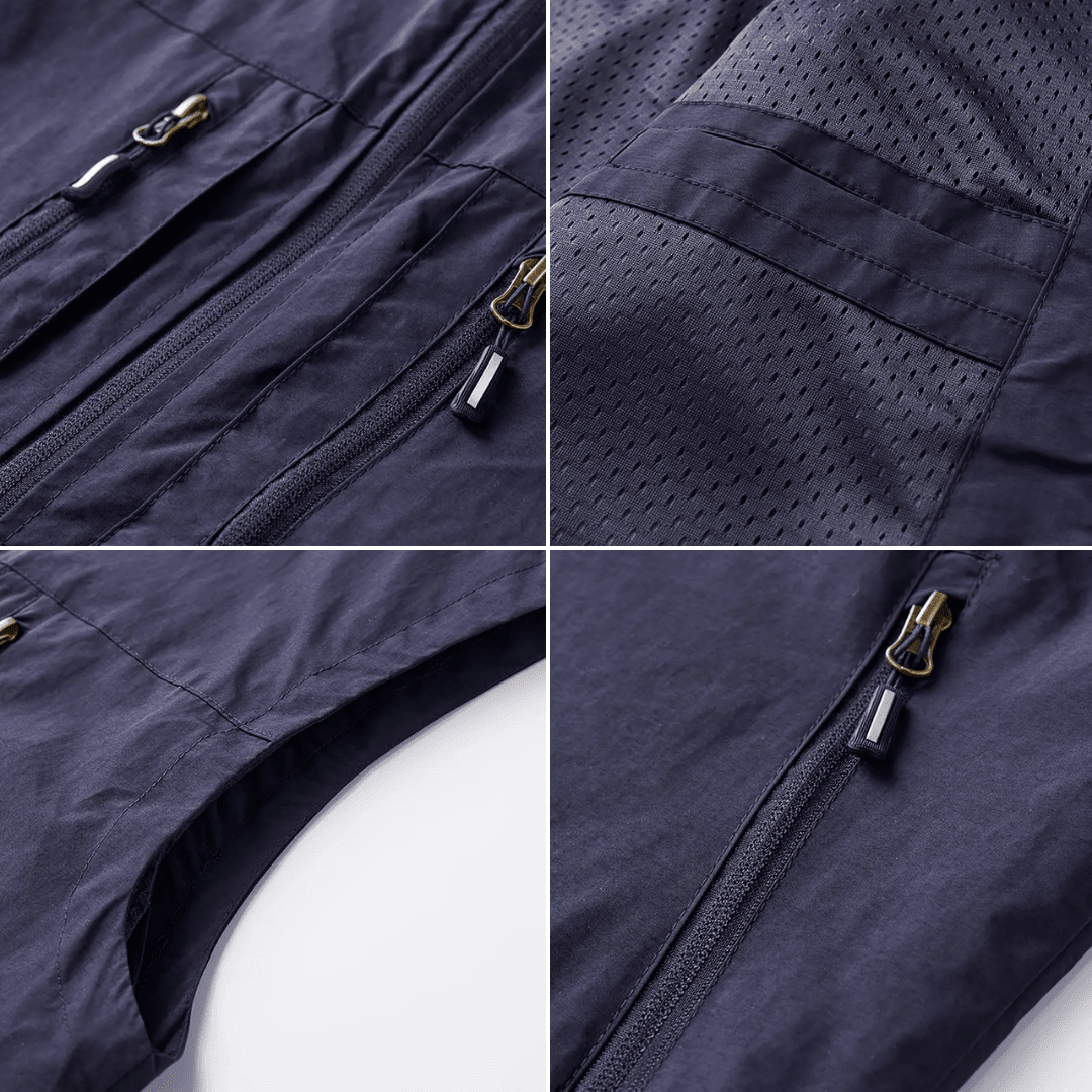 Men’s Fishing Gilet | Lightweight Wind Protection for Outdoor Use - Bush Range