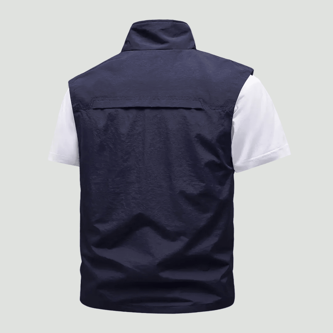 Men’s Fishing Gilet | Lightweight Wind Protection for Outdoor Use - Bush Range