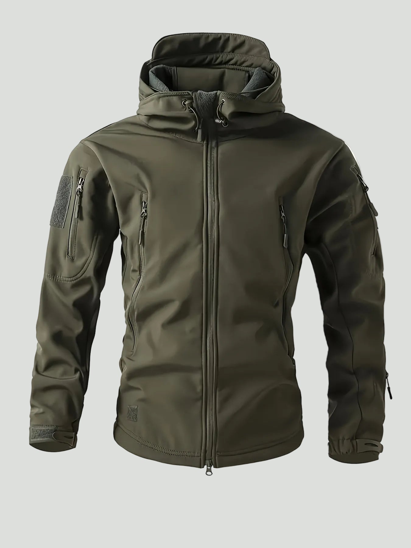 Men’s Fleece - Lined Hooded Jacket and Pants Set – Outdoor Wear for Cooler Conditions - Bush Range