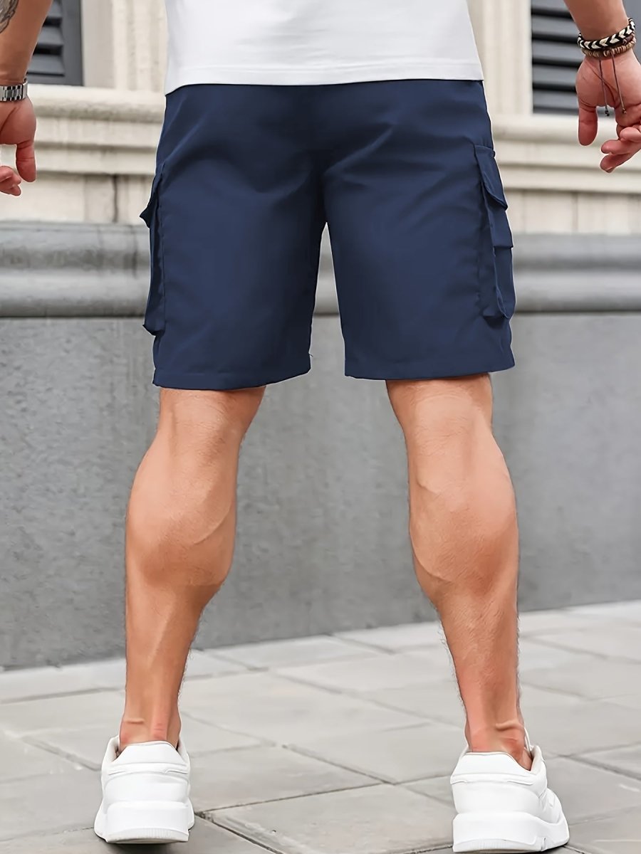 Men’s Lightweight Cargo Shorts with Zip Pockets – Outdoor Hiking Fit - Bush Range