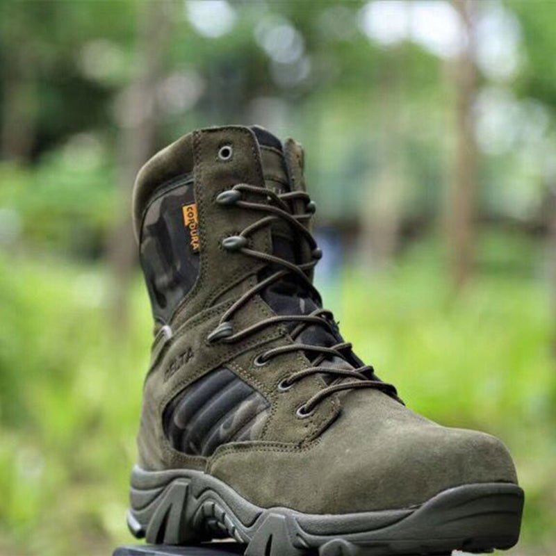 Men’s Lightweight Waterproof Tactical Hiking Shoes – Grip Sole for Outdoor Use - Bush Range